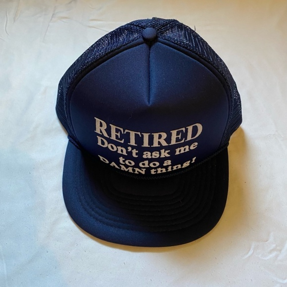 Retired Cap one size fits all